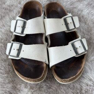Birkenstock White Sandals